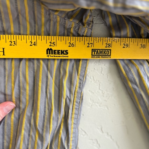 Harley Davidson y2k style embroidered striped casual button down 2XL. Bikercore - Picture 7 of 8